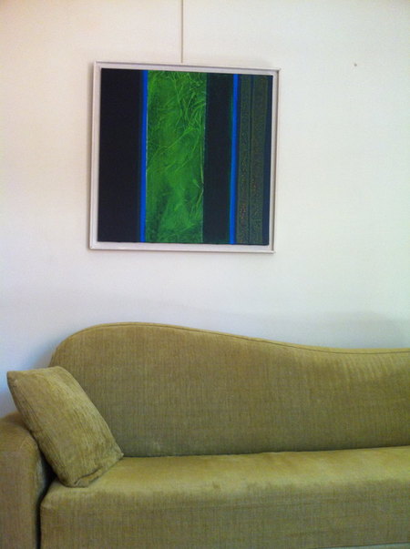 Rêve amazonien, acrylique, 80x80